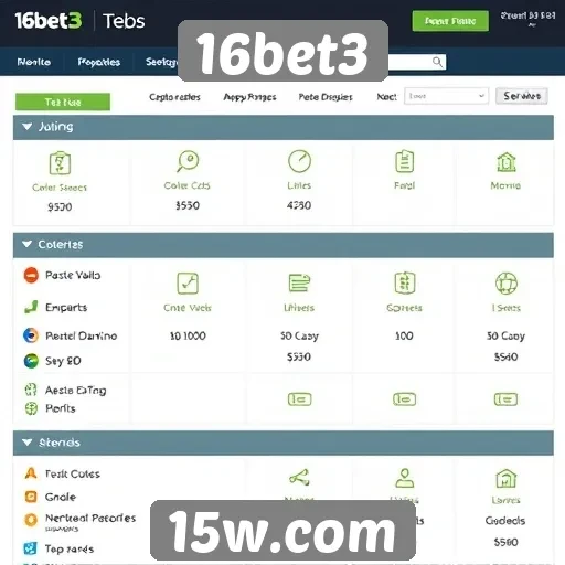 Avaliação de recursos do site de jogos 16bet3